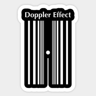 The Doppler Effect Sticker